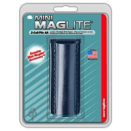 FUNDA PIEL MINI MAGLITE AA