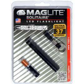 LINTERNA LED MAGLITE SOLITAIRE NEGRA