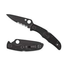 NAVAJA SPYDERCO ENDURA 4 FRN BLACK BLADE